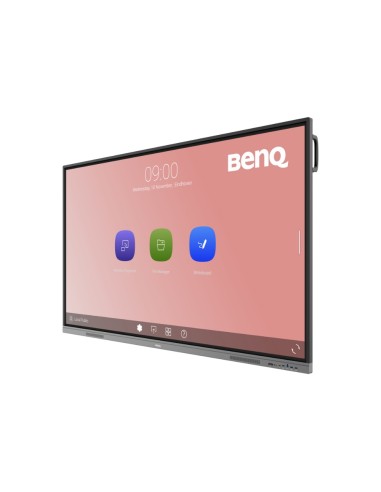 BenQ RE8603 Pannello piatto interattivo 2,18 m (86") LED 400 cd m² 4K Ultra HD Nero Touch screen Processore integrato Android