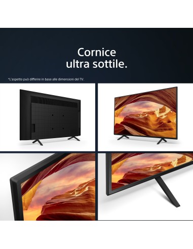 Sony BRAVIA | KD-50X75WL | LED | 4K HDR | Google TV | ECO PACK | BRAVIA CORE | Narrow Bezel Design