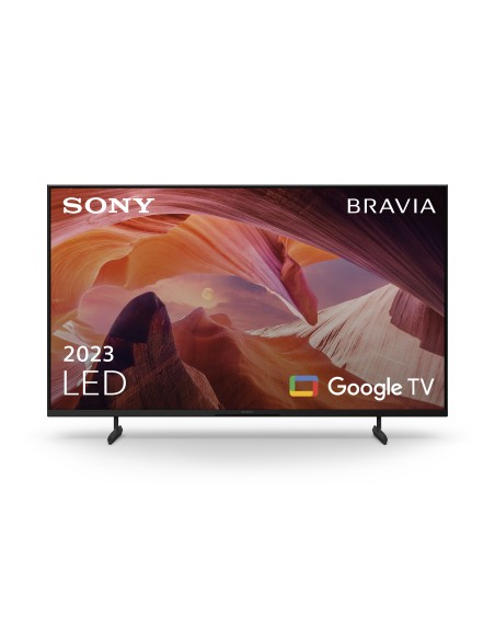 Sony BRAVIA | KD-50X80L | LED | 4K HDR | Google TV | ECO PACK | BRAVIA CORE | Flush Surface Design