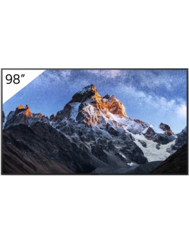 Sony FW-98BZ50L visualizzatore di messaggi Pannello piatto per segnaletica digitale 2,49 m (98") LCD Wi-Fi 780 cd m² 4K Ultra