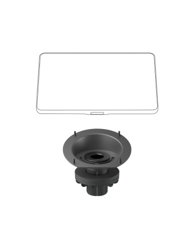 Logitech Tap Riser Mount Supporto per alzata Grafite