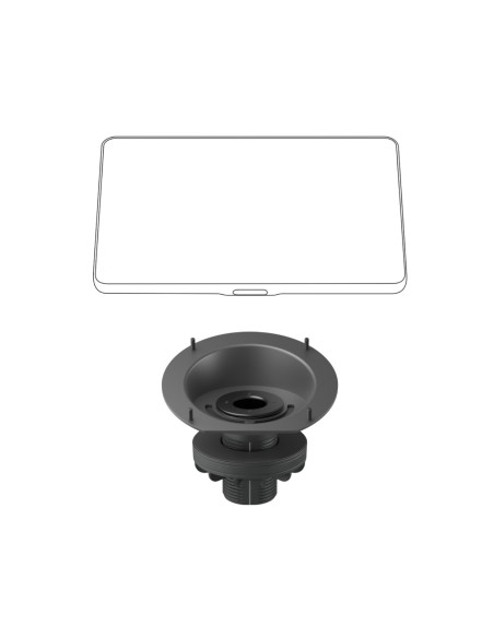 Logitech Tap Riser Mount Supporto per alzata Grafite