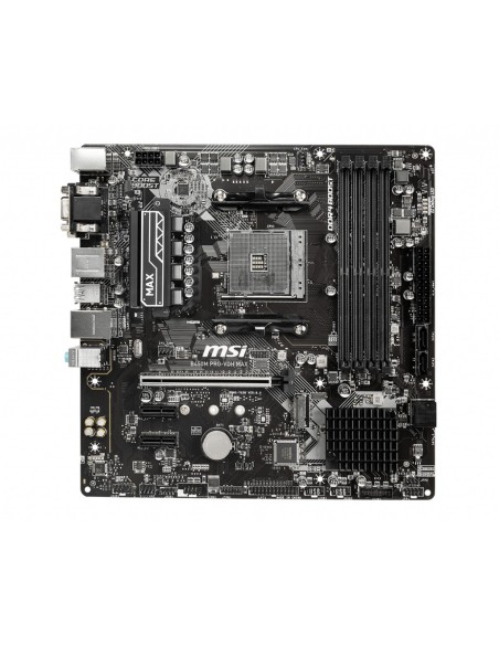 MSI B450M PRO-VDH Max AMD B450 Socket AM4 micro ATX