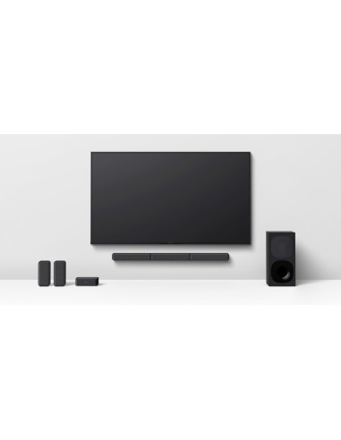 Sony HT S40R – Soundbar TV a 5.1 canali, dolby Digital, con autoparlanti posteriori wireless (Nero)