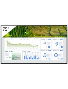 Sony FW-75BZ30L visualizzatore di messaggi Pannello piatto per segnaletica digitale 190,5 cm (75") LCD Wi-Fi 440 cd m² 4K Ultra