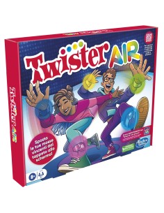 Hasbro Gaming Gioco Twister Air, gioco Twister con app per realtà aumentata, si collega a dispositivi smart, giochi attivi per