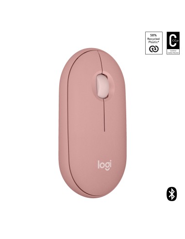 Logitech Pebble 2 M350s mouse Ambidestro RF senza fili + Bluetooth Ottico 4000 DPI
