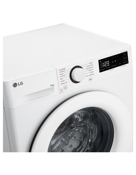 LG F4R3010NSWW Lavatrice 10kg AI DD, Classe A-10%, 1400 giri, Lavaggio a vapore