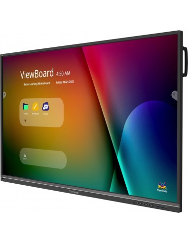 Viewsonic IFP6550-5 lavagna interattiva 165,1 cm (65") 3840 x 2160 Pixel Touch screen Nero HDMI