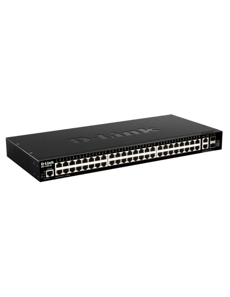 D-Link DGS-1520-52 E switch di rete Gestito L3 10G Ethernet (100 1000 10000) 1U Nero