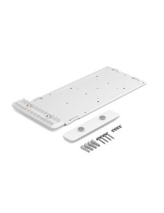 Logitech Compute Mount Supporto per CPU montata su supporto monitor Bianco