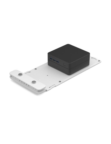 Logitech Compute Mount Supporto per CPU montata su supporto monitor Bianco