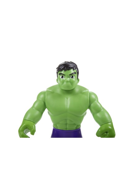 Marvel Spidey e i Suoi Fantastici Amici - Action figure di Supersized Hulk, giocattolo per età prescolare dai 3 anni in su