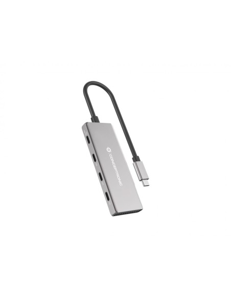 Conceptronic HUBBIES16G hub di interfaccia USB 3.2 Gen 2 (3.1 Gen 2) Type-C 10000 Mbit s Grigio