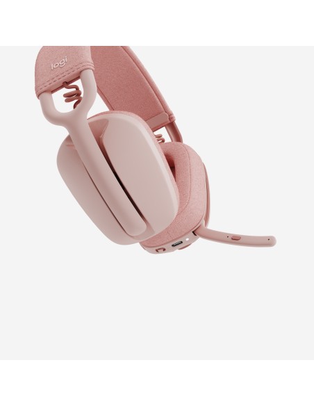 Logitech Zone Vibe 100 Auricolare Wireless A Padiglione Musica e Chiamate Bluetooth Rosa