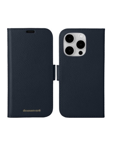 dbramante1928 New York custodia per cellulare Custodia a libro Blu