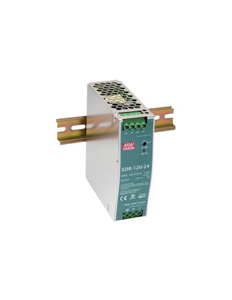 LevelOne POW-4841 alimentatore per computer 120 W Colore menta, Argento