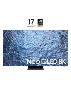 Samsung Series 9 TV QE75QN900CTXZT Neo QLED 8K, Smart TV 75" Processore Neural Quantum 8K, Dolby Atmos e OTS Pro, Titan Black