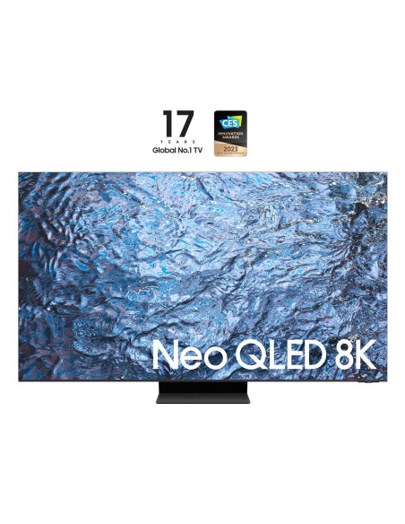 Samsung Series 9 TV QE75QN900CTXZT Neo QLED 8K, Smart TV 75" Processore Neural Quantum 8K, Dolby Atmos e OTS Pro, Titan Black