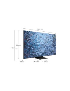 Samsung Series 9 TV QE75QN900CTXZT Neo QLED 8K, Smart TV 75" Processore Neural Quantum 8K, Dolby Atmos e OTS Pro, Titan Black 2