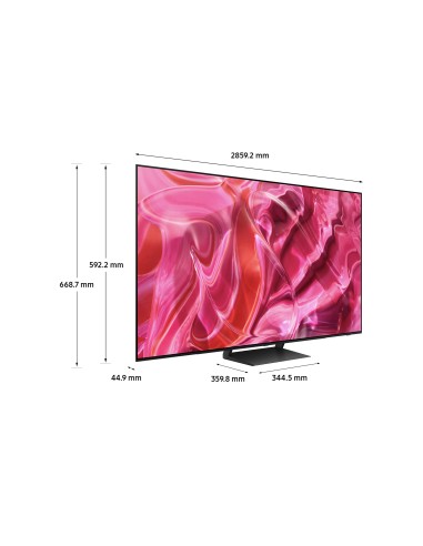 Samsung Series 9 TV QE77S90CATXZT OLED 4K, Smart TV 77" Processore Neural Quantum 4K, Dolby Atmos e OTS Lite, Titan Black 2023