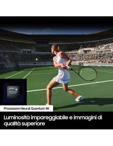 Samsung Series 9 TV QE77S90CATXZT OLED 4K, Smart TV 77" Processore Neural Quantum 4K, Dolby Atmos e OTS Lite, Titan Black 2023