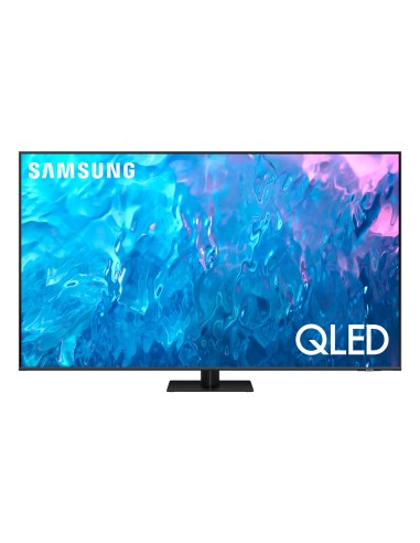 Samsung Series 7 TV QE85Q70CATXZT QLED 4K, Smart TV 85" Processore Quantum 4K, OTS Lite, Titan Gray 2023