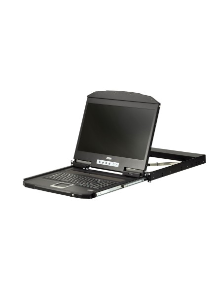 ATEN Console LCD widescreen a binario singolo e profondità ultra ridotta (USB, VGA)