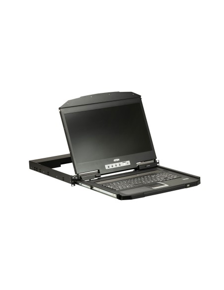 ATEN Console LCD widescreen a binario singolo e profondità ultra ridotta (USB, VGA)
