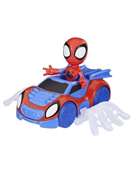 Marvel Spidey e I Suoi Fantastici Amici, set Spidey Web Crawler, action figure di Spidey con veicolo e accessorio, giocattoli ,