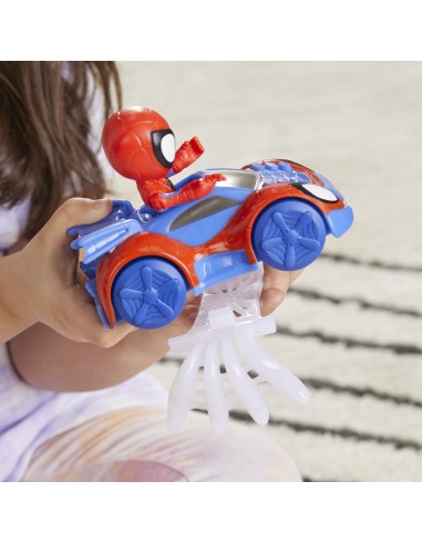 Marvel Spidey e I Suoi Fantastici Amici, set Spidey Web Crawler, action figure di Spidey con veicolo e accessorio, giocattoli ,