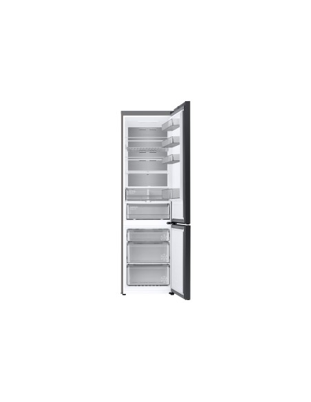 Samsung RB38C7B6DB1 frigorifero Combinato BESPOKE AI Libera installazione con congelatore Wifi 2m 390 L Classe D, Nero Antracite