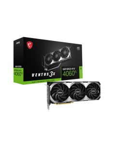 MSI GEFORCE RTX 4060 TI VENTUS 3X 16G OC scheda video NVIDIA 16 GB GDDR6