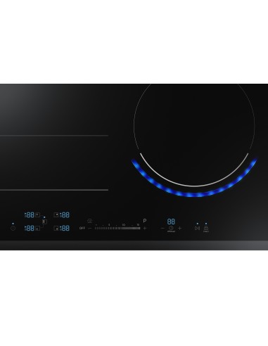 Samsung NZ64N9777BK E1 piano cottura Nero Da incasso Piano cottura a induzione 4 Fornello(i)