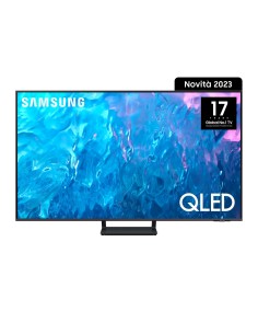 Samsung Series 7 TV QE75Q70CATXZT QLED 4K, Smart TV 75" Processore Quantum 4K, OTS Lite, Titan Gray 2023