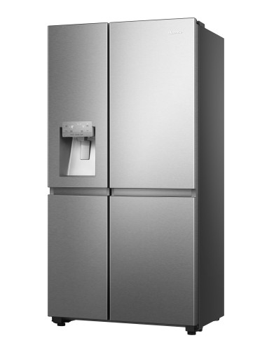 Hisense RS818N4TIE frigorifero side-by-side Libera installazione 632 L E Stainless steel