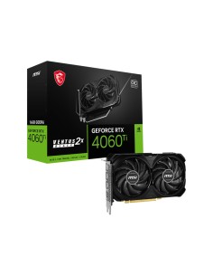 MSI GEFORCE RTX 4060 TI VENTUS 2X BLACK 16G OC scheda video NVIDIA 16 GB GDDR6