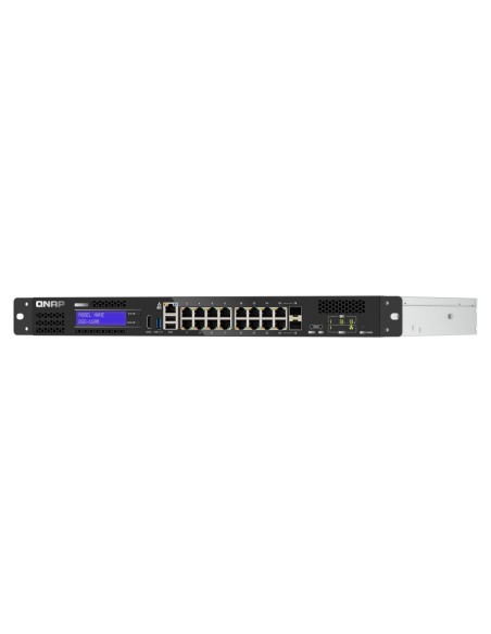 QNAP QGD-1600 Gestito Gigabit Ethernet (10 100 1000) 1U Nero, Grigio