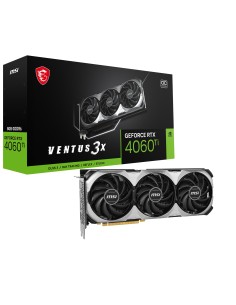 MSI GeForce RTX 4060 Ti VENTUS 3X 8G OC NVIDIA 8 GB GDDR6 2