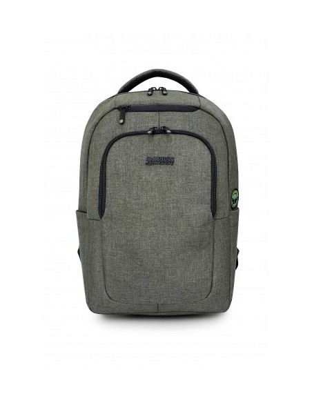 Urban Factory ECB34UF borsa per laptop 35,8 cm (14.1") Zaino Cachi
