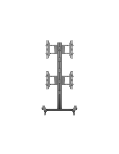 Multibrackets 2215 Supporto per display espositivi 139,7 cm (55") Nero