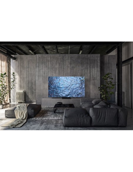 Samsung Series 8 TV QE65QN800CTXZT Neo QLED 8K, Smart TV 65" Processore Neural Quantum 8K, Dolby Atmos e OTS+, Titan Black 2023