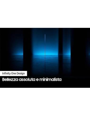 Samsung Series 8 TV QE65QN800CTXZT Neo QLED 8K, Smart TV 65" Processore Neural Quantum 8K, Dolby Atmos e OTS+, Titan Black 2023