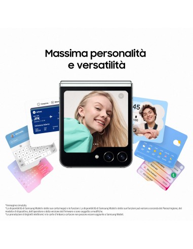 Samsung Galaxy Z Flip5 RAM 8GB Display 3,4" Super AMOLED 6,7" Dynamic AMOLED 2X Graphite 256GB