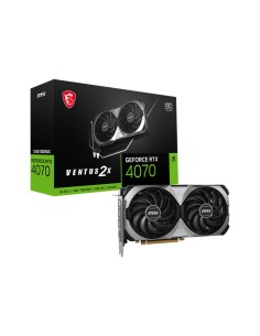 MSI GeForce RTX 4070 VENTUS 2X E 12G OC NVIDIA 12 GB GDDR6X