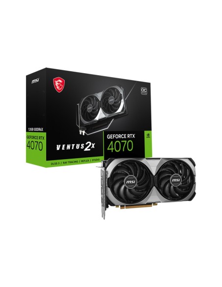 MSI GeForce RTX 4070 VENTUS 2X E 12G OC NVIDIA 12 GB GDDR6X