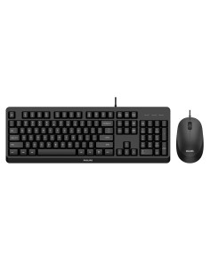 Philips 2000 series SPT6207BL 34 tastiera Mouse incluso USB QWERTY Inglese Nero