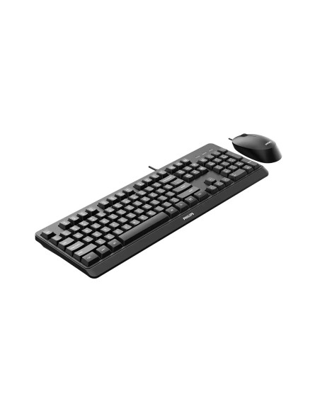 Philips 2000 series SPT6207BL 34 tastiera Mouse incluso USB QWERTY Inglese Nero