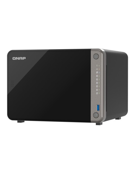 QNAP TS-AI642-8G server NAS e di archiviazione Tower Collegamento ethernet LAN Nero Cortex-A76