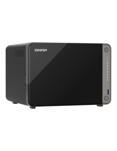 QNAP TS-AI642-8G server NAS e di archiviazione Tower Collegamento ethernet LAN Nero Cortex-A76